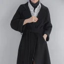 Women's Wool Blends in  the New Winter Solid Color  New Design Jacket Fashion Elegant Commuting Wool Coat Hot Sale New Pattern