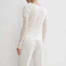 2025 Spring Summer Unique Design Knitted Pullover Cashmere Lyocell Knitwear T Shirt for Women