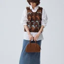 Luxury Sleeveless Tassel Cotton Waistcoat Short Knitted Wool Sweater Vest for Women