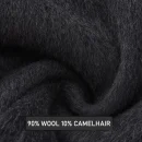 Winter Double Faced Long Woolen Coat Luxury Double Breasted Camel Hair Wool Trench Coats Women with Belt